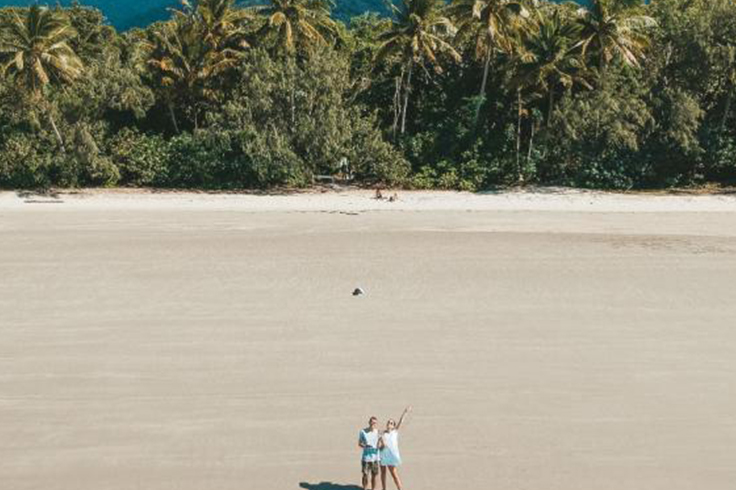 myall beach in cape tribulation