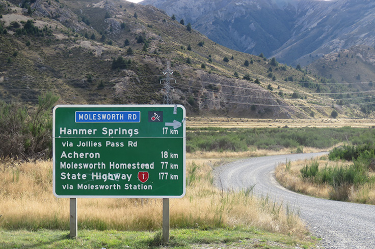 Road to Hanmer Springs