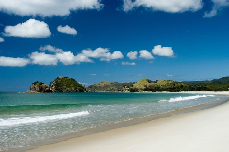 New Zealand beach