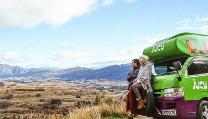 Winter camping in New Zealand