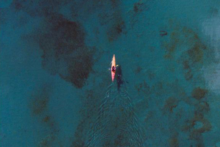 Kayaker in Taupo