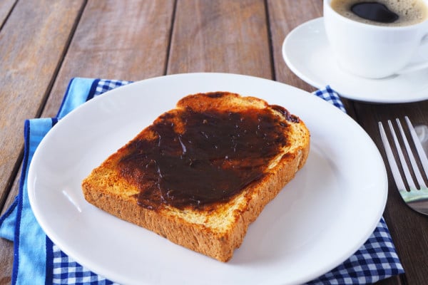 Vegemite on toast 